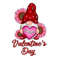 happy valentines day gnomes with sunflower | Teevron