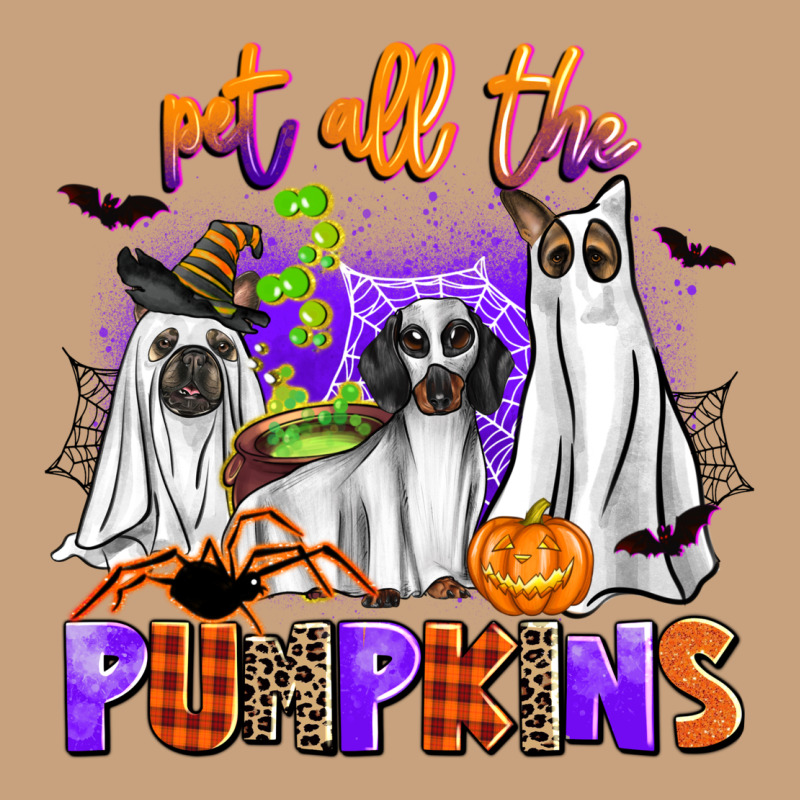Pet All The Pupkins Vintage Tee by AdoDesignShop | Teevron