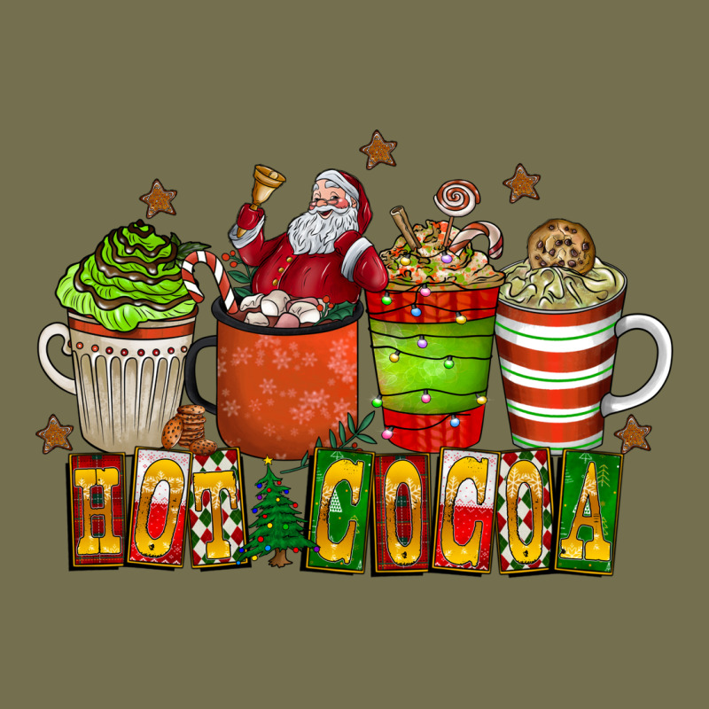 Hot Cocoa Vintage Hoodie by CowhideDigitalArt | Teevron