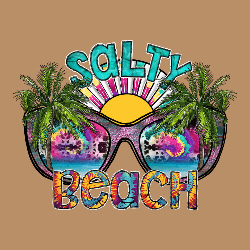 Salty Beach Vintage Hoodie by SublimationCraftShop | Teevron