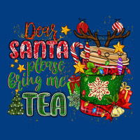 Deer Santa Please Bring Me Tea Premium Sweatshirt | Teevron