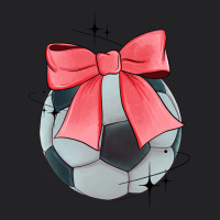 Coquette Soccer Bow Vintage Tee | Teevron