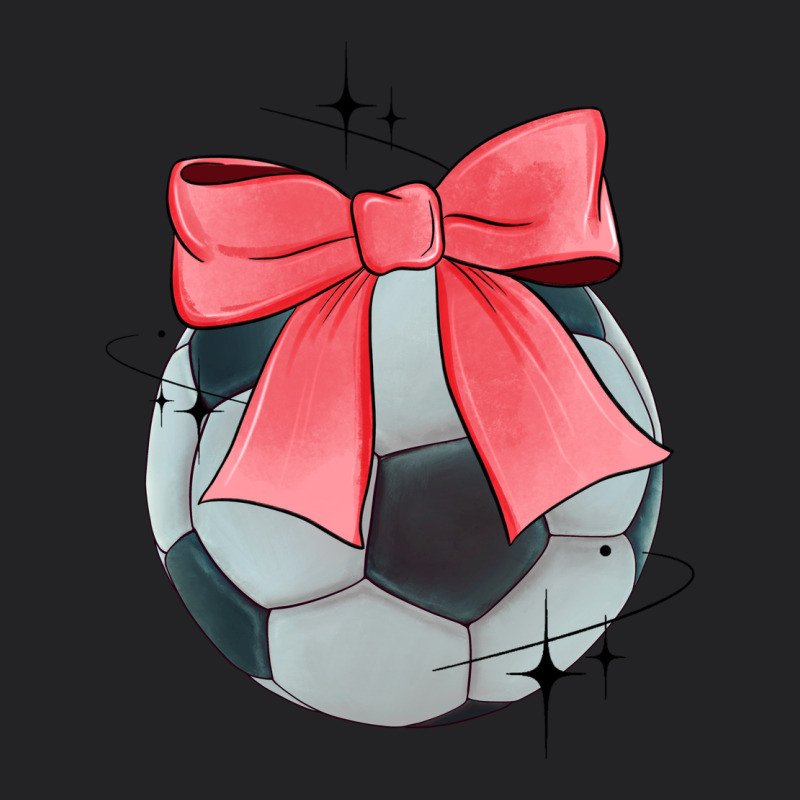 Coquette Soccer Bow Vintage Tee by JahusDesignShop | Teevron