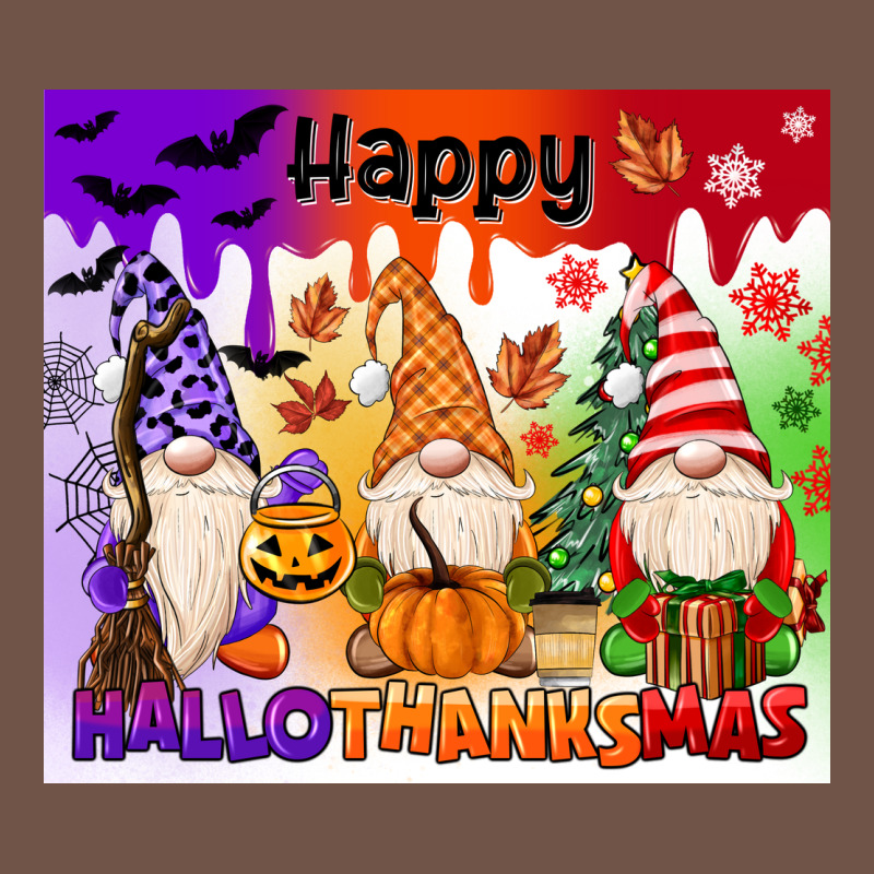 Happy Hallothanksmas Gnomies Premium Sweatshirt by MaliasSmallBusiness | Teevron