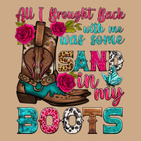 All I Brought Back With Me Was Some Sand In My Boots Vintage Hoodie | Teevron