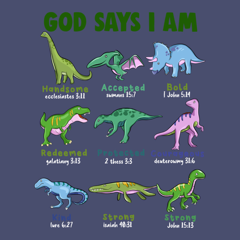God Says I Am Dinosaurs Vintage Tee by JahusDesignShop | Teevron
