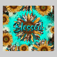 Blessed Sunflowers Premium Tee | Teevron