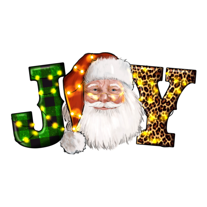 Christmas Santa Clause Joy Long Sleeve Tee by AdoDesignShop | Teevron