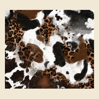 Cowhide And Leopard Pattern Premium Tee | Teevron