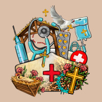 Nurse  Cross And Jesus Urban Heavy Tee | Teevron