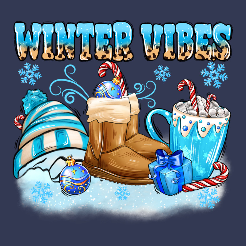 Winter Vibes Heavyweight Hoodie by MaliasSmallBusiness | Teevron