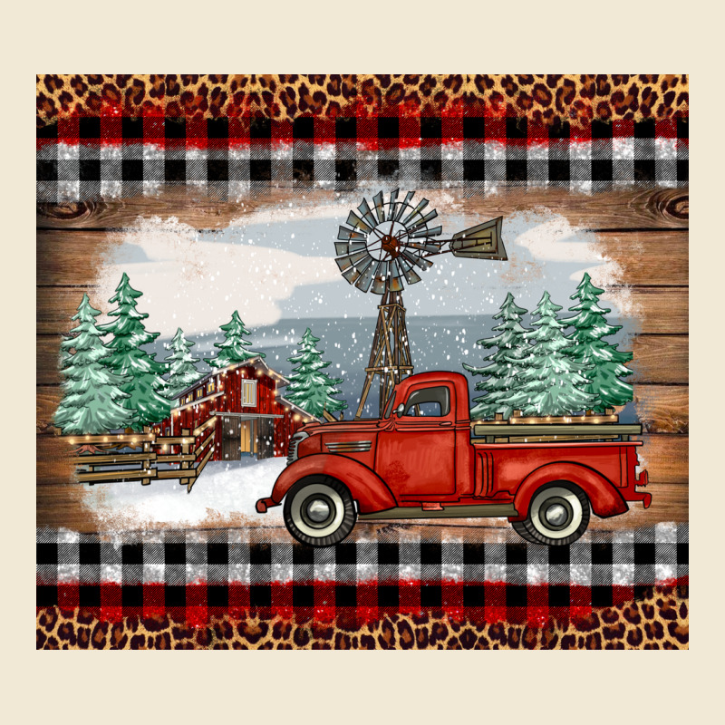 Christmas Farm And Truck Premium Tee by RanaPortraitStore | Teevron
