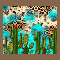 Cactus Turquoise Leopard Cowhide Tumbler Rana Premium Tee | Teevron