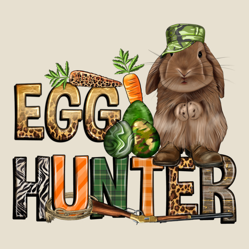 Egg Hunter With Rabbit Easter Day Urban Hoodie by HowdyJamesFarm | Teevron