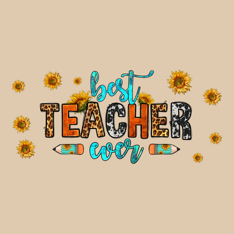 Best Teacher Ever 16oz Libbey Glass Heavyweight Sweatshirt by HRA Design Shop | Teevron