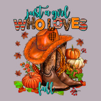Jusr A Girl Who Loves Fall  Cowgirl Vintage Tee | Teevron