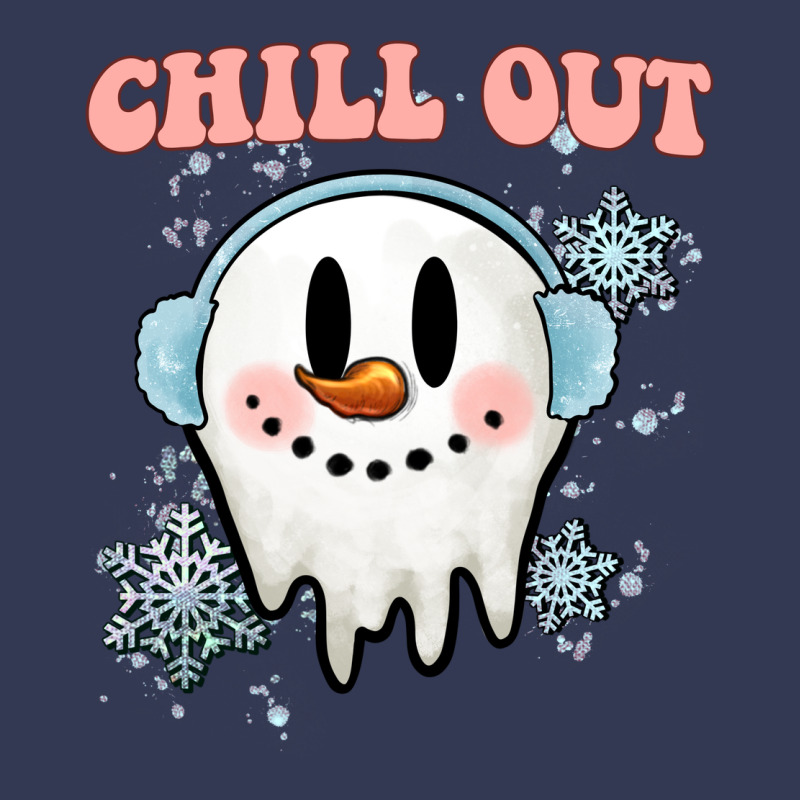 Chill Out Christmas Snowman Heavyweight Hoodie by MaliasSmallBusiness | Teevron
