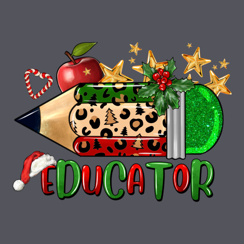 Christmas Educator Pencil Vintage Hoodie by FaDigitalArtStudio | Teevron