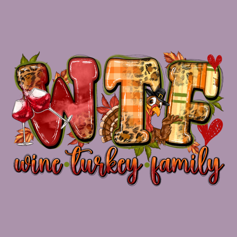 Funny Thanksgiving Wine Turkey Family Heavyweight Hoodie by MaliasSmallBusiness | Teevron