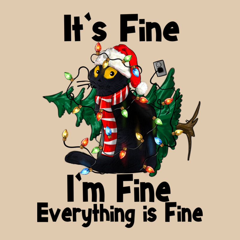 It's Fine I'am Fine Everything Is Fine Heavyweight Sweatshirt by FaDigitalArtStudio | Teevron