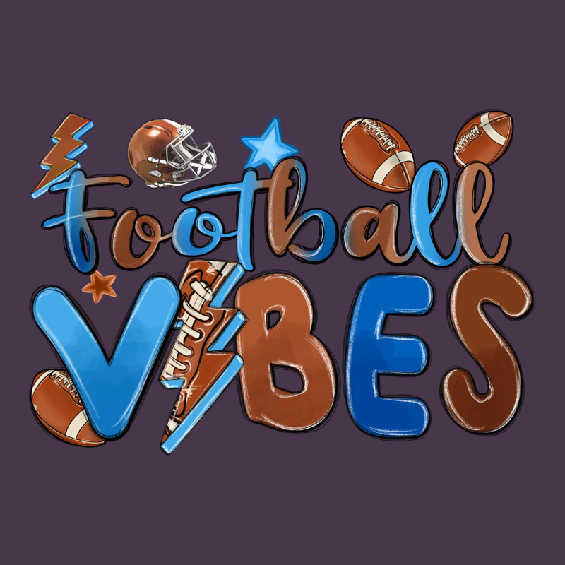 Football Vibes Heavyweight Hoodie by MaliasSmallBusiness | Teevron