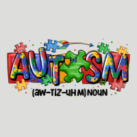 Autism Awtizuhm Noun Zipper Hoodie | Teevron