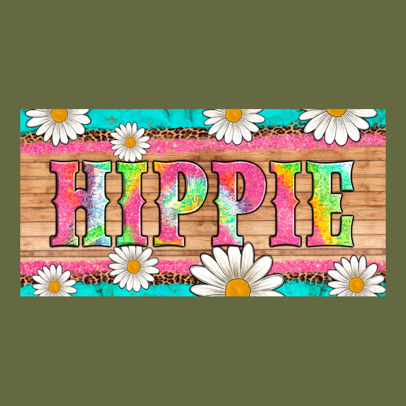 Hippie And Daisys License Plate Template Long Sleeve Tee by Artiststas | Teevron