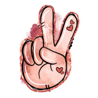 Floral Argyle Peace Sign | Teevron