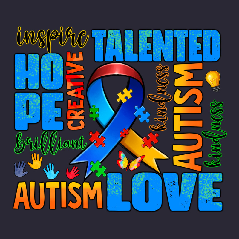 Autism  Words Vintage Tee by AdoDesignShop | Teevron