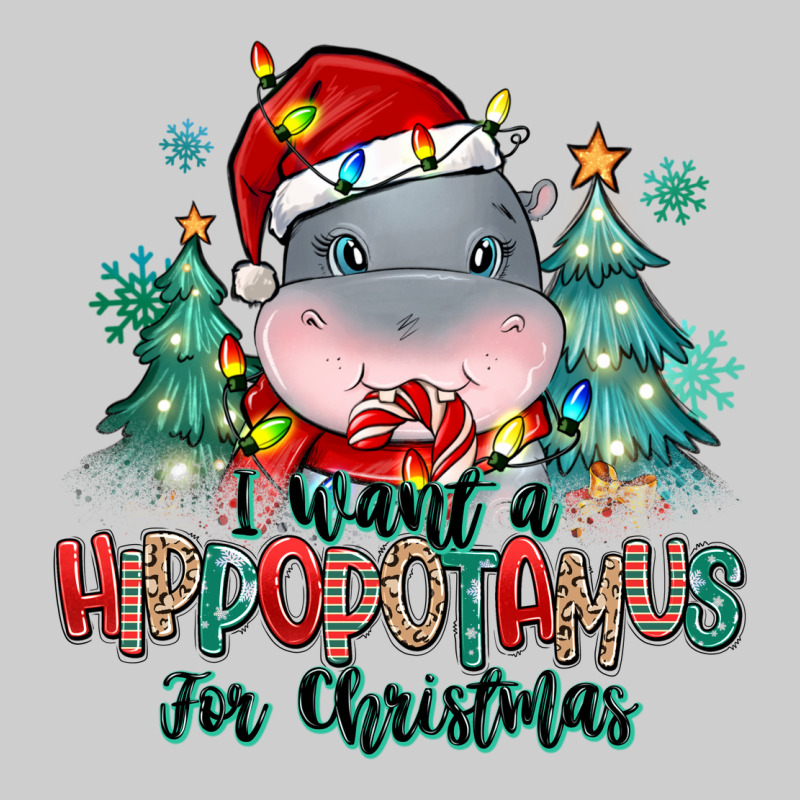 I Want A Hippopotamus For Christmas Premium Sweatshirt by MaliasSmallBusiness | Teevron