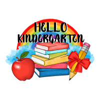 Back To School Hello Kindergarten 3200x2400 Premium Hoodie | Teevron
