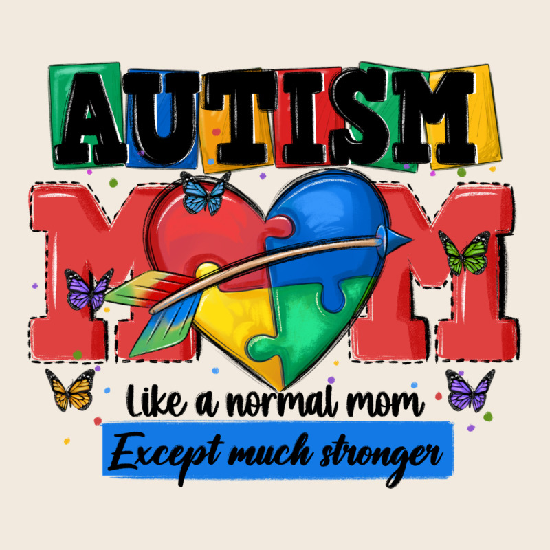 Autism Mom Like A Normal Mom Zipper Hoodie by MaliasSmallBusiness | Teevron