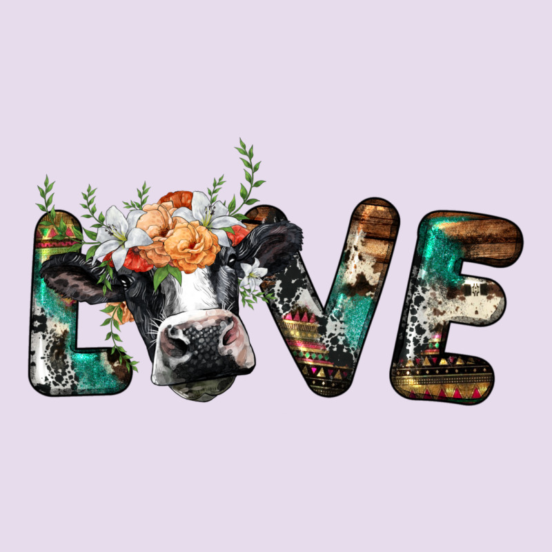 Love With Holstein Cow Premium Hoodie by BarkalooDesign | Teevron