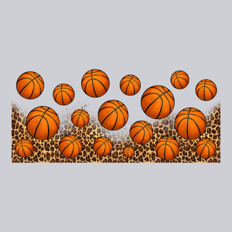 Leopard Basketball 16oz Libbey Glass Heavyweight Sweatshirt by HRA Design Shop | Teevron