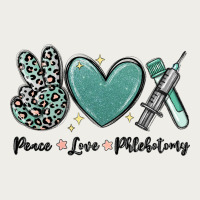 Peace Love Phlebotomy Zipper Hoodie | Teevron