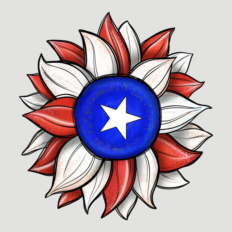 Sunflower Puerto Rico Flag Classic Tee by JahusDesignShop | Teevron