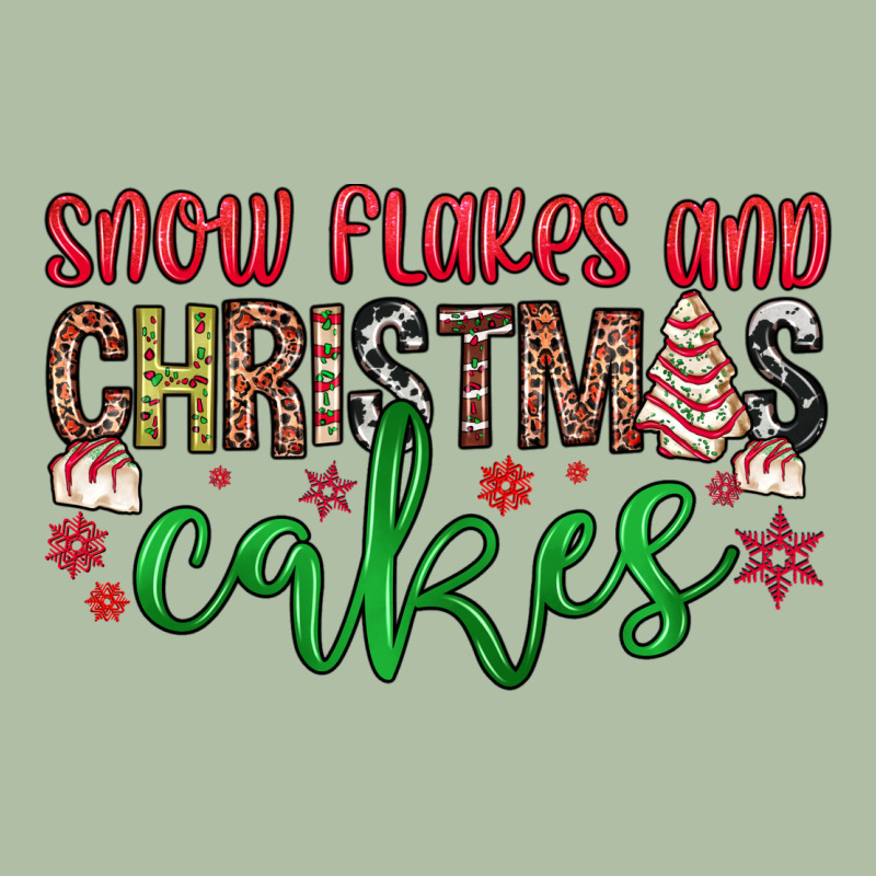 Snowflakes And Christmas Cakes Urban Heavy Tee by JahusDesignShop | Teevron