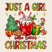 Just A Girl Who Loves Christmas Premium Sweatshirt | Teevron