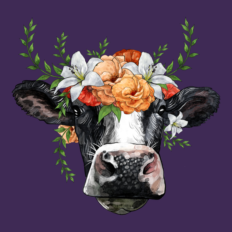 Holstein Cow Head Premium Hoodie by BarkalooDesign | Teevron