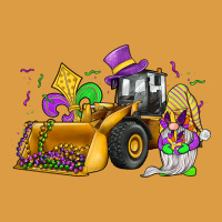 Mardi Gras Gnome Bulldozer Urban Heavy Tee | Teevron