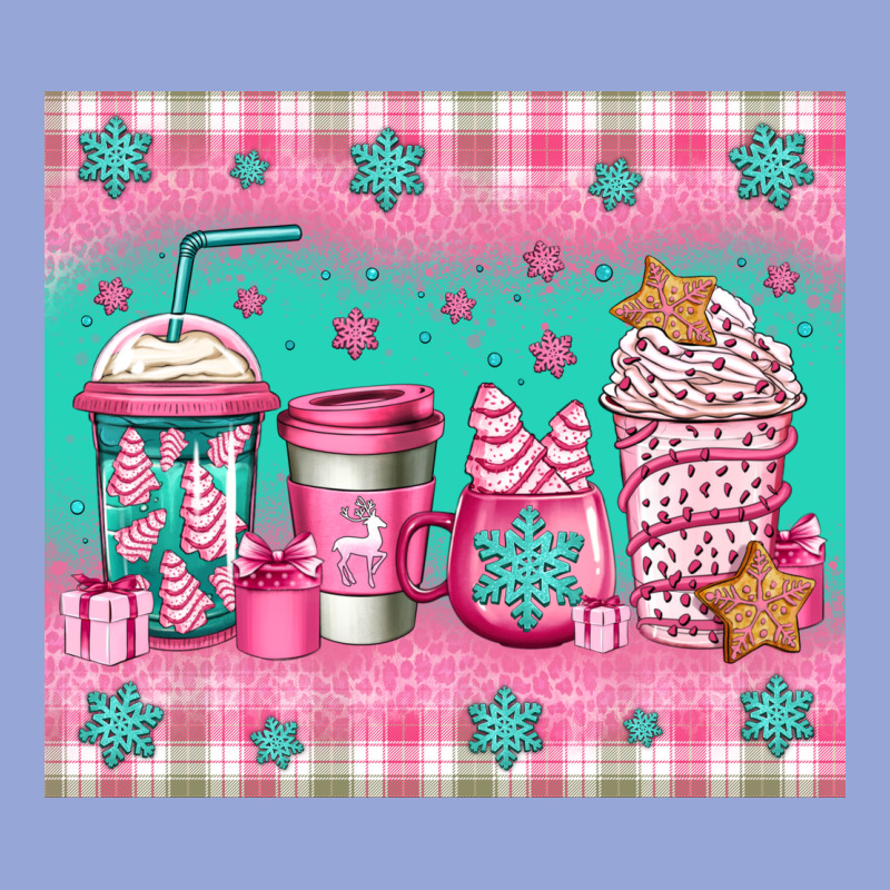 Pink Christmas Coffee Classic Tee by Jasminsmagicworld | Teevron