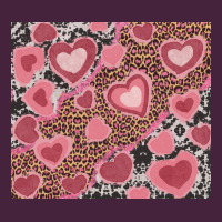Valentines Day Hearts With Leopard And Cowhide Premium Tee | Teevron
