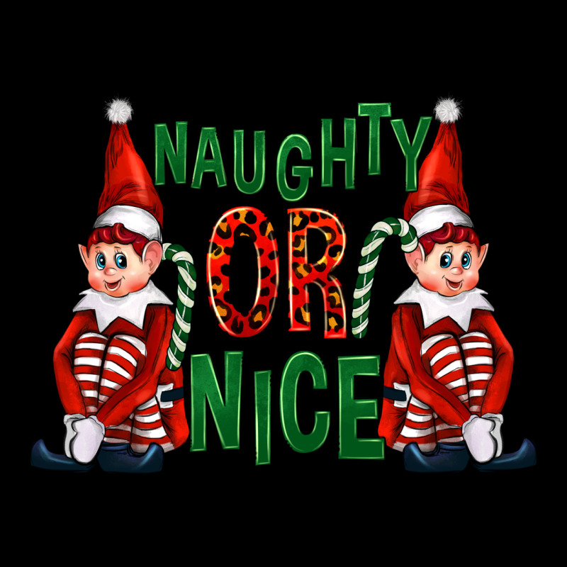 Naughty Or Nice Christmas Elfs Heavyweight Sweatshirt by FaDigitalArtStudio | Teevron