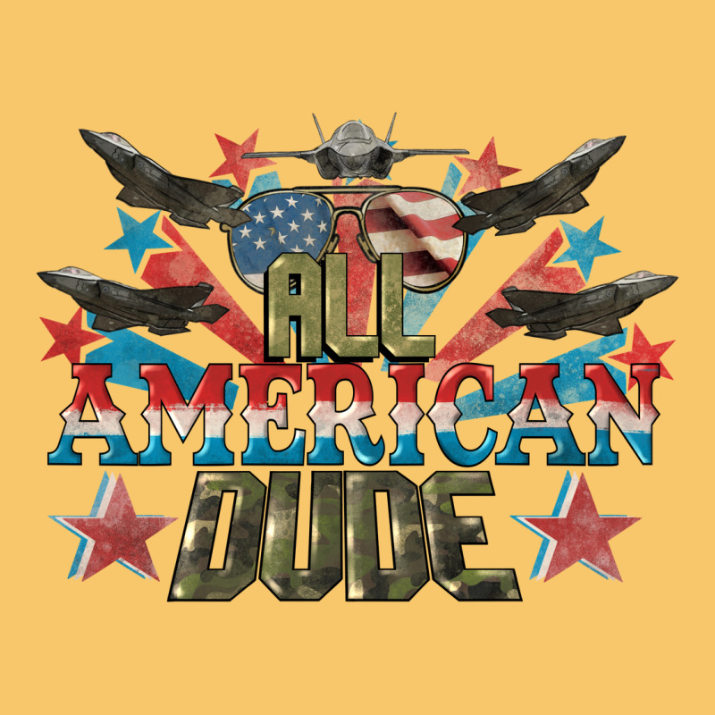 All American Dude 4th Of July Vintage Hoodie by CowGirlArtShop | Teevron