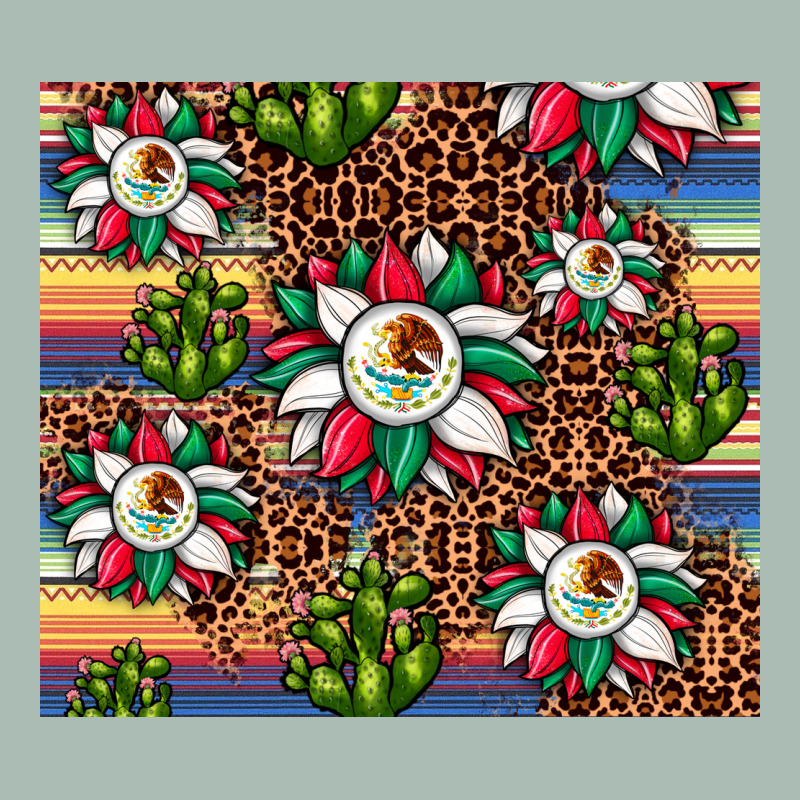 Sunflower Mexican Flag Tumbler Classic Tee by JahusDesignShop | Teevron