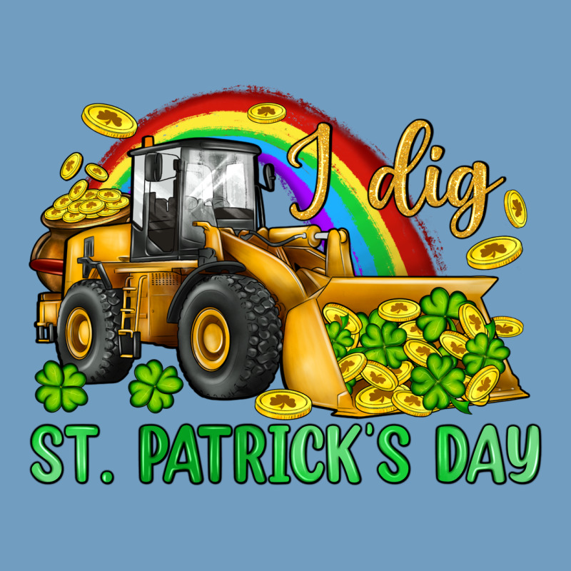 I Dig St Patrick S Day Bulldozer Urban Heavy Tee by JahusDesignShop | Teevron