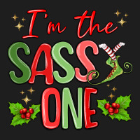 Im The Sassy One Heavyweight Hoodie | Teevron
