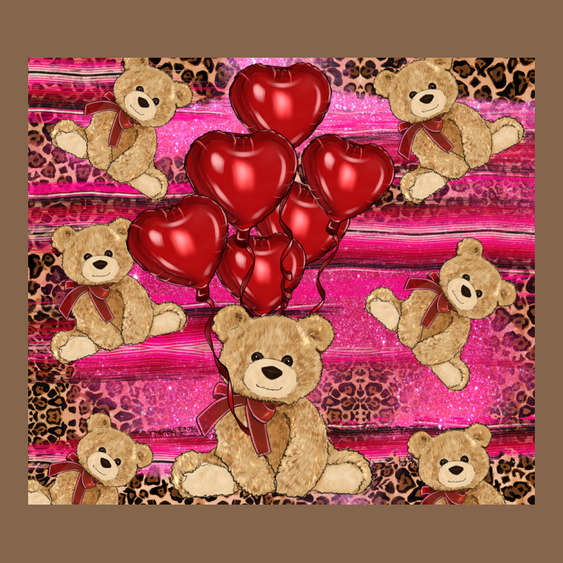 Valentines Day Teddy Bear Tumbler Premium Tee by RanaPortraitStore | Teevron