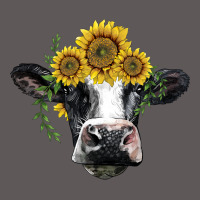 Holstein Cow With Sunflower Premium Hoodie | Teevron