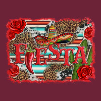 Fiesta With Sombrero Background Long Sleeve Tee | Teevron